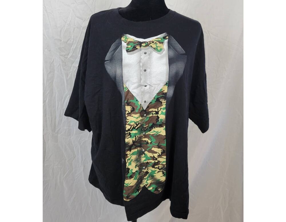 Ink Inc Black Graphic Tee Men's XXL